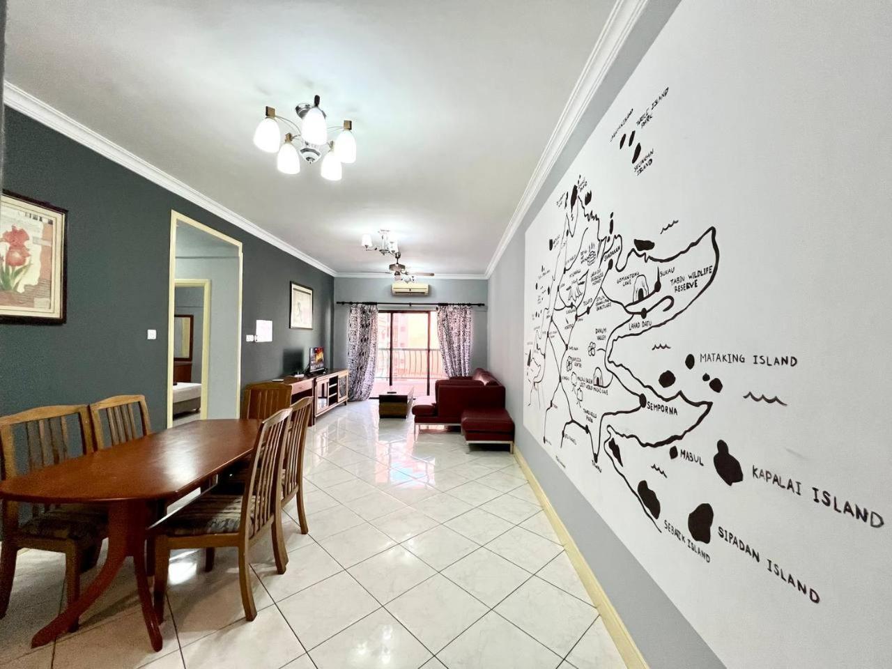 Marina Court Vacation Home 3 Bedrooms - 코타키나발루 외부 사진